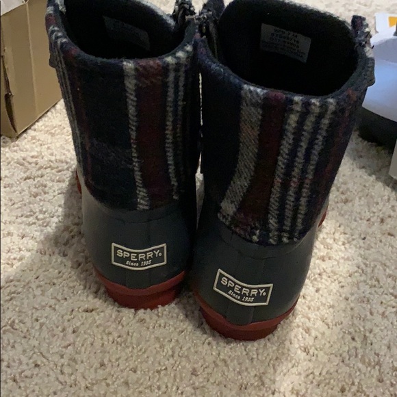 Sperry Duck boots Plaid - Picture 3 of 3